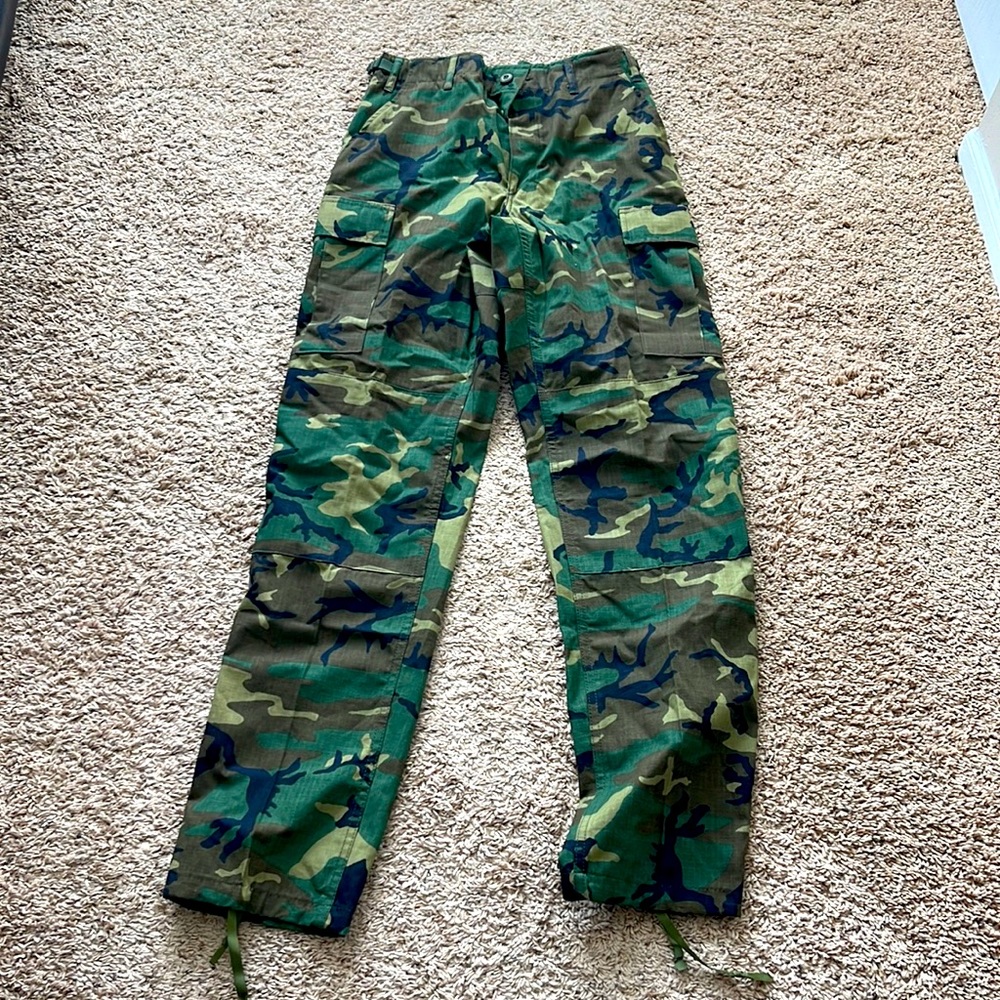 Cargo Pants 8 Pockets Work Combat Outdoor Wear